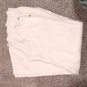 G by Guess, white linen pants, size M